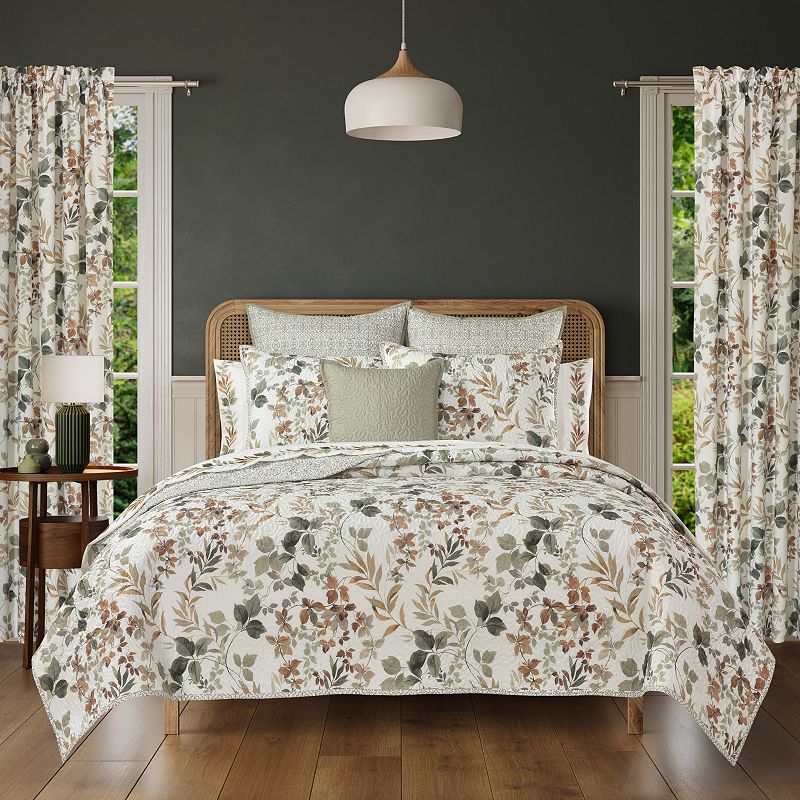 Royal Court Evergreen 2 Piece Quilt Set, Twin/Twin Xl Bedding