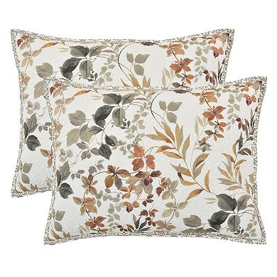Royal Court Evergreen Quilt Set with Shams