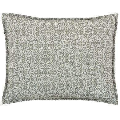 Royal Court Evergreen Quilt Set with Shams