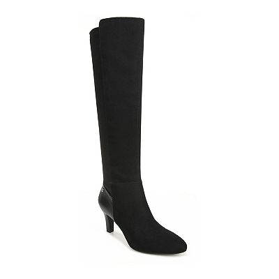 knee length dresses for ladies Women's Chocolate Faux Leather Pointed Toe Tall Boots