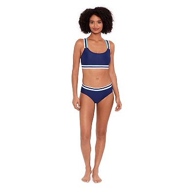 Women's Eco Beach Wide Overlay Strap Bikini Set