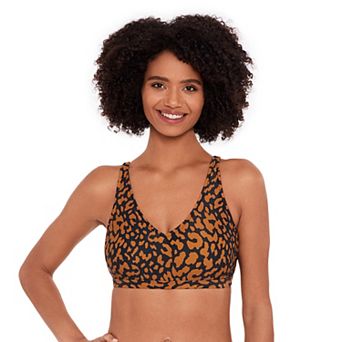 Women's Eco Beach V-Neck Hook Back Bikini Top