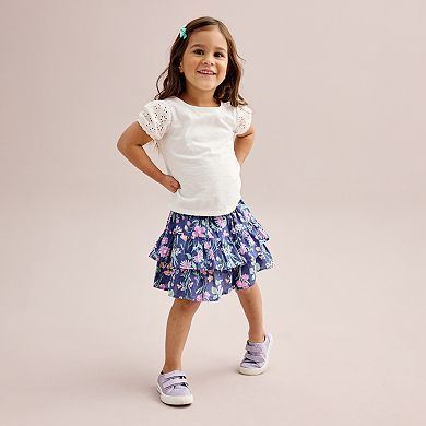 Baby & Toddler Girl Jumping Beans® Tiered Woven Skort