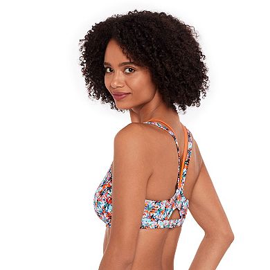 Women's Eco Beach Scoopneck Hook Back Bikini Top