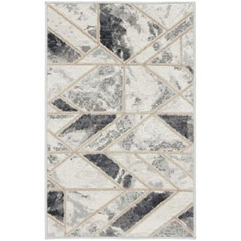 Nourison Elation Contemporary Marble Indoor Rug