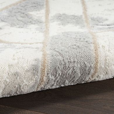 Nourison Elation Contemporary Marble Indoor Rug