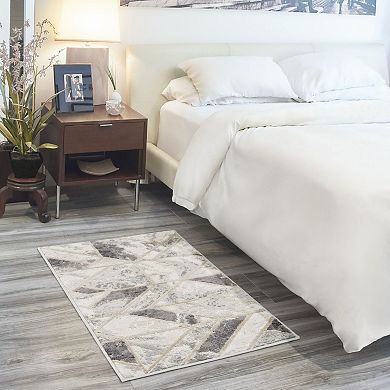 Nourison Elation Contemporary Marble Indoor Rug