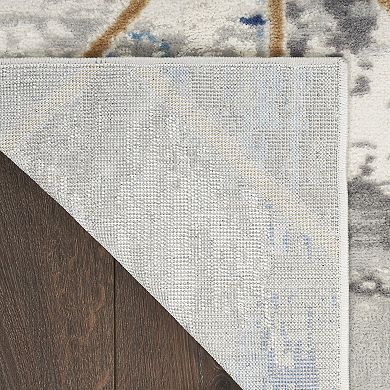 Nourison Elation Marble Geometric Indoor Rug