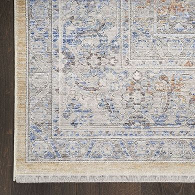 Nourison Timeless Classics Vintage Medallion Indoor Rug