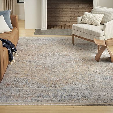 Nourison Timeless Classics Vintage Medallion Indoor Rug