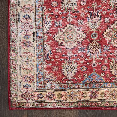 Nourison Fulton Traditional Vintage Non-slip Flatweave Indoor Rug