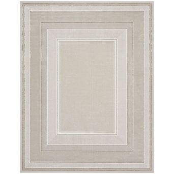 Nourison Glam Modern Bordered Indoor Rug
