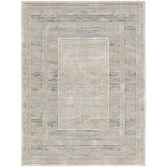 Nourison Glam Modern Bordered Indoor Rug
