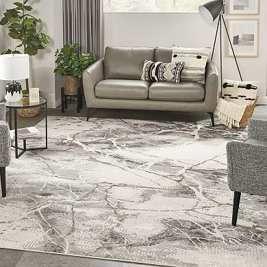 Nourison Elation Abstract Marble Indoor Rug