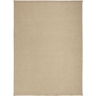 Nourison Washable Jute Non-slip Farmhouse Fringe Indoor Rug