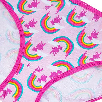 Girls 4-8 Trolls 7-Pack Cotton Breif Underwear