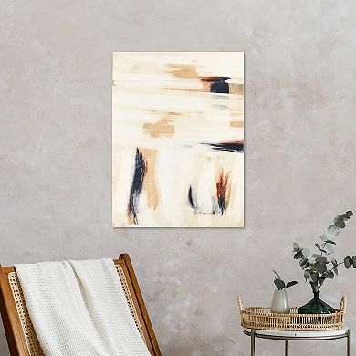 Abstract Embellished Canvas Wall Art