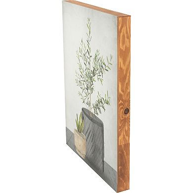 Embellished Box Top Botanicals Wall Art 2-piece Set