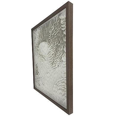 Faux Leather Textured Wall Decor