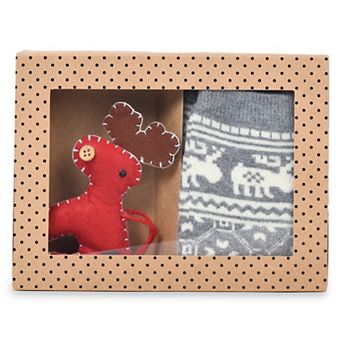 Women's GaaHuu Thermal Sock & Ornament Gift Set