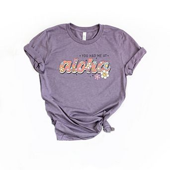 Simply Sage Market You Had Me At Aloha Short Sleeve Tee