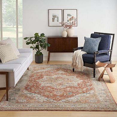 Nourison Petra Vintage Medallion Indoor Rug