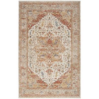 Nourison Petra Vintage Medallion Indoor Rug