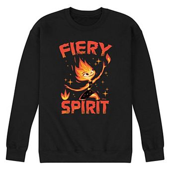 Disney's Elemental Men's Fiery Spirit Fleece Sweatshirt