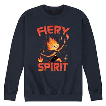 Disney's Elemental Men's Fiery Spirit Fleece Sweatshirt