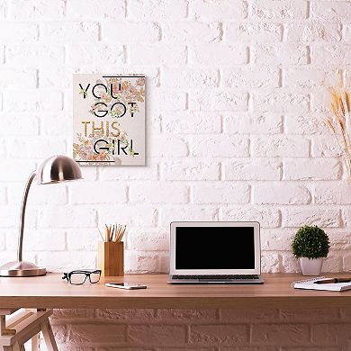 Stupell Home Decor You Got This Girl Canvas Wall Art