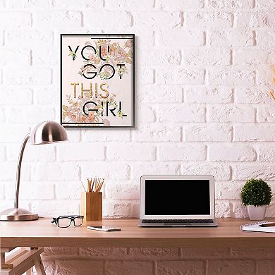 Stupell Home Decor You Got This Girl Framed Wall Art