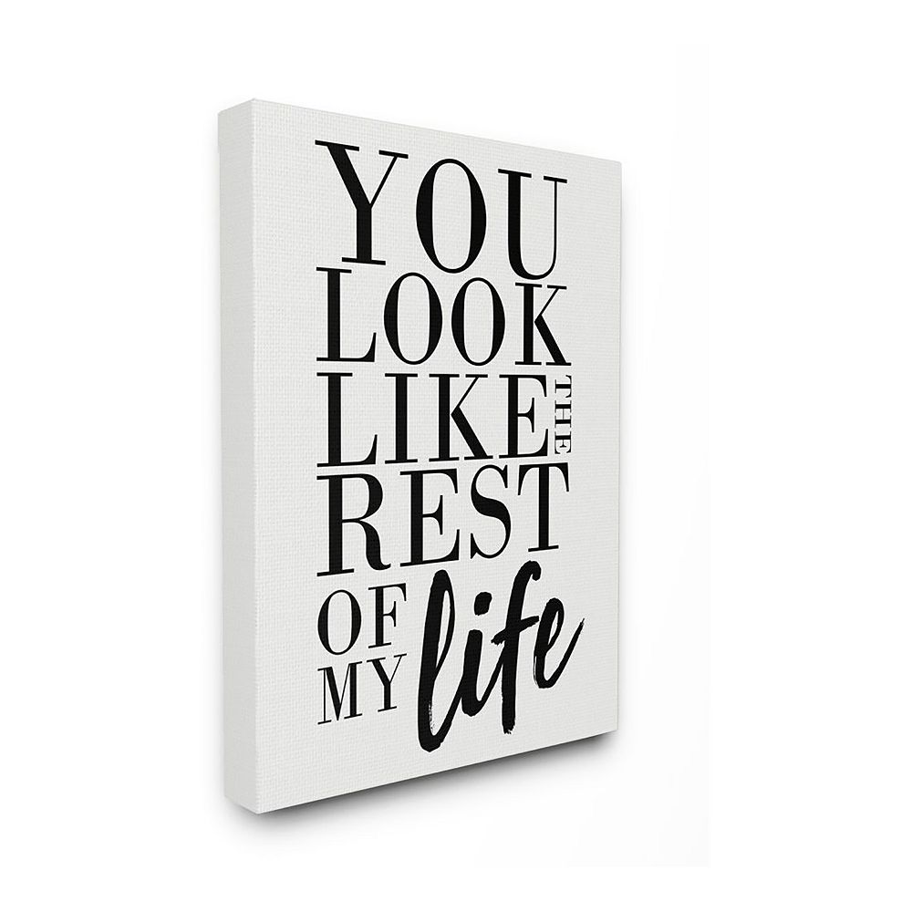 Stupell Home Decor Romantic Family Canvas Wall Art