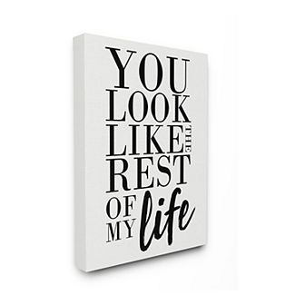 Stupell Home Decor Romantic Family Canvas Wall Art