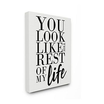 Stupell Home Decor Romantic Family Canvas Wall Art