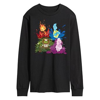 Disney's Elemental Men's Group Long Sleeve