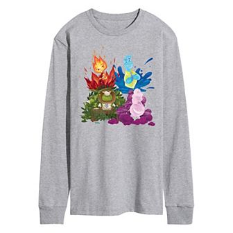 Disney's Elemental Men's Group Long Sleeve