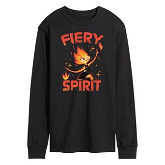 Disney's Elemental Men's Fiery Spirit Long Sleeve