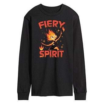Disney's Elemental Men's Fiery Spirit Long Sleeve