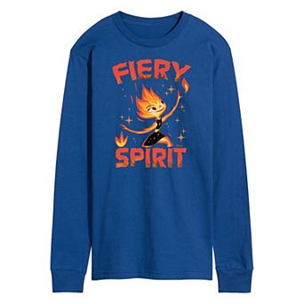 Disney's Elemental Men's Fiery Spirit Long Sleeve