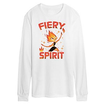 Disney's Elemental Men's Fiery Spirit Long Sleeve