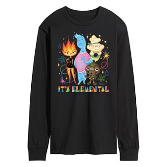 Disney's Elemental Men's It's Elemental Long Sleeve