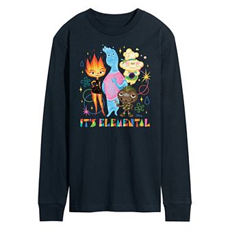 Disney's Elemental Men's It's Elemental Long Sleeve