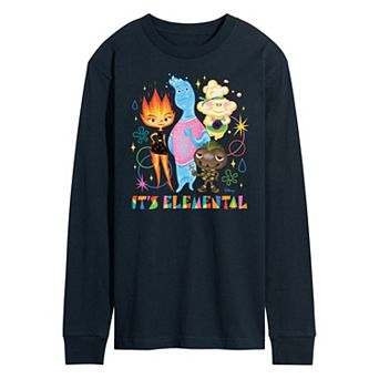 Disney's Elemental Men's It's Elemental Long Sleeve