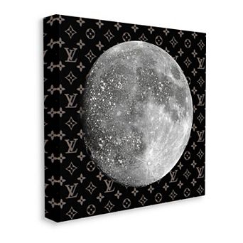 Stupell Home Decor Full Moon Fashion Canvas Wall Art - Size 36x36