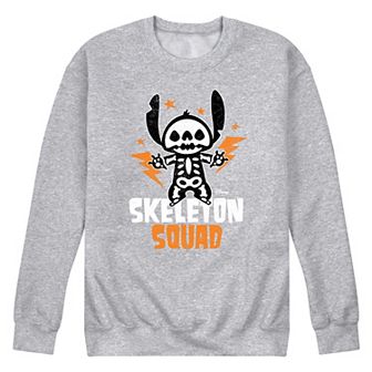 Disney's Lilo & Stitch Men's Skeleton Squad Fleece