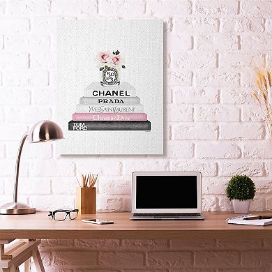 Stupell Home Decor Pink Flower Canvas Wall Art