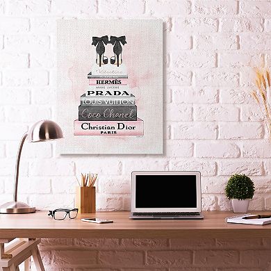 Stupell Home Decor Black Heels Canvas Wall Art