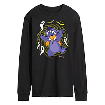 Disney's Lilo & Stitch Men's Ghosts Long Sleeve Tee