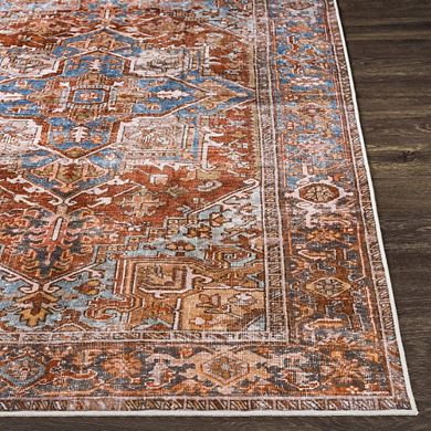 St Johns Traditional Washable Area Rug