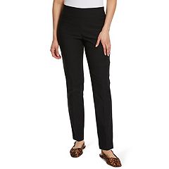 Womens Black Tummy Control Pants - Bottoms, Clothing